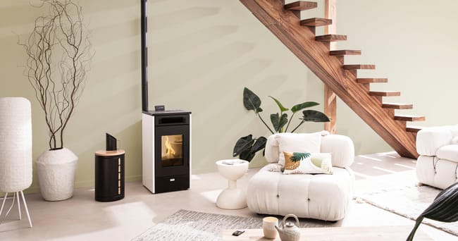 Estufa de Pellet EQUATION Mannu de 9kW