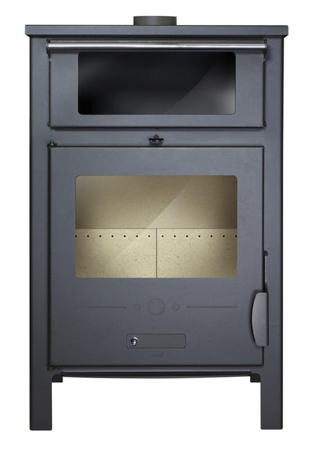 Estufa de leña con horno LACUNZA Tormos